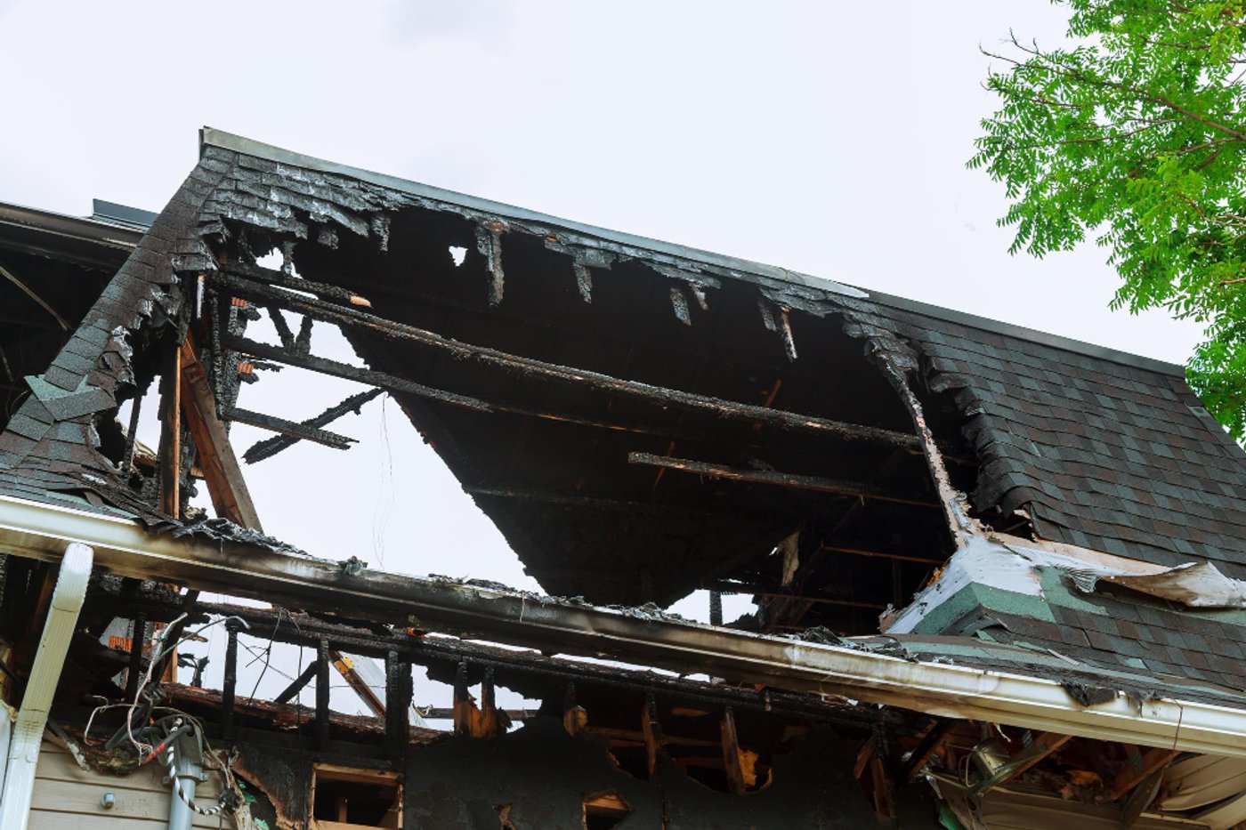 Fire and flood reconstruction work by Engle Construction Group